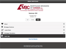 Tablet Screenshot of mbcbrokers.com